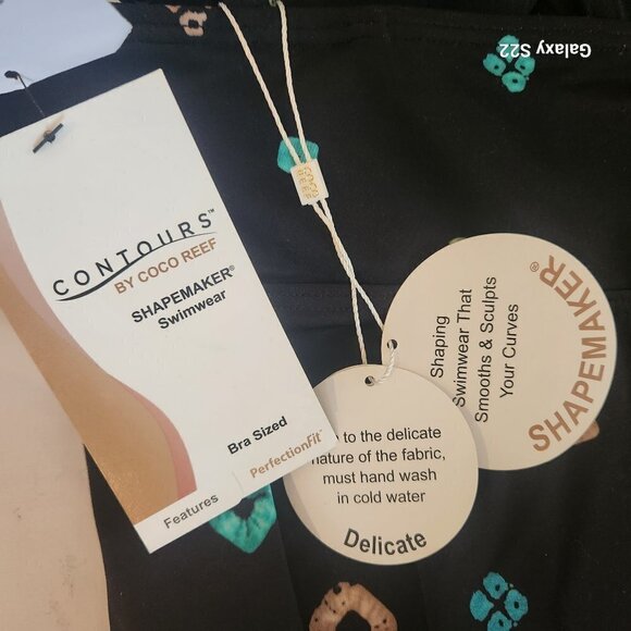 CocoReef Shapemaker Wrap Tankini Top. NWT. Size 8/32 C - Picture 9 of 10